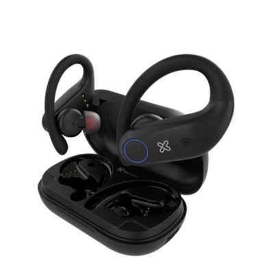 AUDIFONO + MICROFONO KLIP XTREME BUDS KTE-500BK BLUETOOTH TWS IPX7 108 HORAS DE BATERIA 12 HORAS DE CICLO REDUCCION DE RUIDO