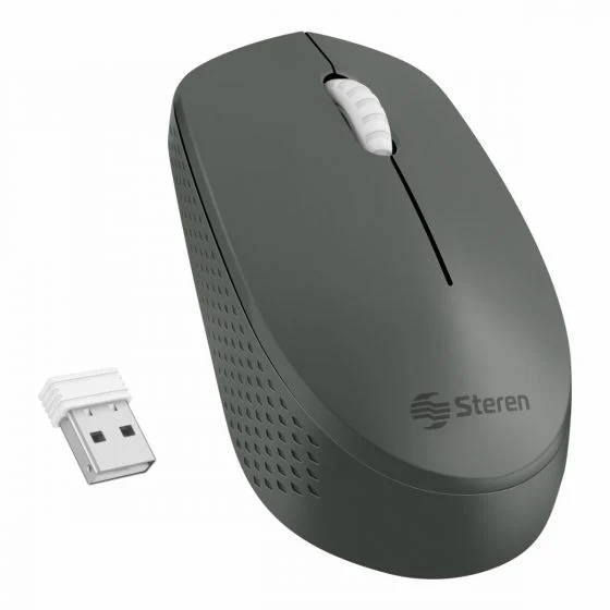 MOUSE STEREN COM-5720GR INALAMBRICO GRIS