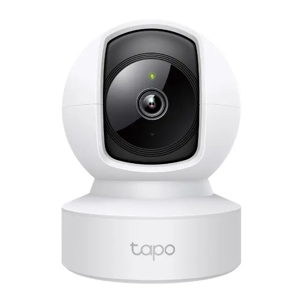 CAMARA TP-LINK TAPO C212 2K 3MP VISTA PANORAMICA 360º Y HORIZONTAL 113º AUDIO BIDERECCIONAL VISION NOCTURNA IR DETECCION DE MOVIMIENTO ALARMA DE LUZ Y SONIDO SOPORTA HASTA 512GB