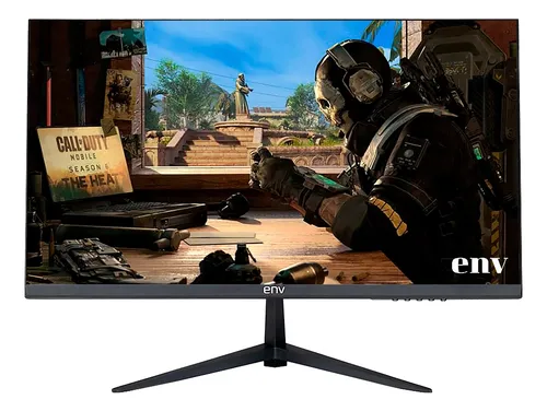 MONITOR ENV 24" 1EENV1711 LED FHD1920*1080 75hz BISEL ULTRADELGADO VGA HDMI COLOR NEGRO