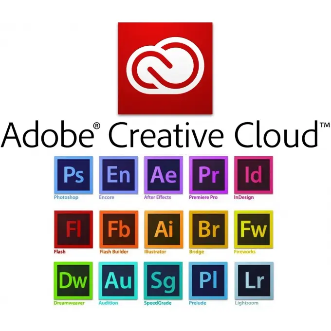 LICENCIA ADOBE CREATIVE CLOUD ACROBAT PRO, Photoshop, Illustrator, InDesign, Premiere Pro, After Effects, Lightroom, XD, Animate, Dreamweaver, Dimension, Audition, InCopy, Character Animator, Capture, Fresco, Bridge, Express, Firefly, Media Encoder, Aero, etc 1 año ACTIVACION DIGITAL