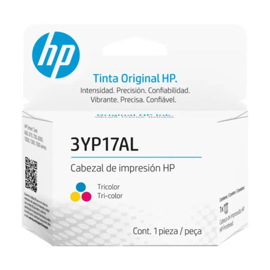 CABEZAL HP 3YP17AL COLOR COMPATIBLE PARA HP 600 670 700 ST720  HP750 HP790 6000 7000 7300 7600