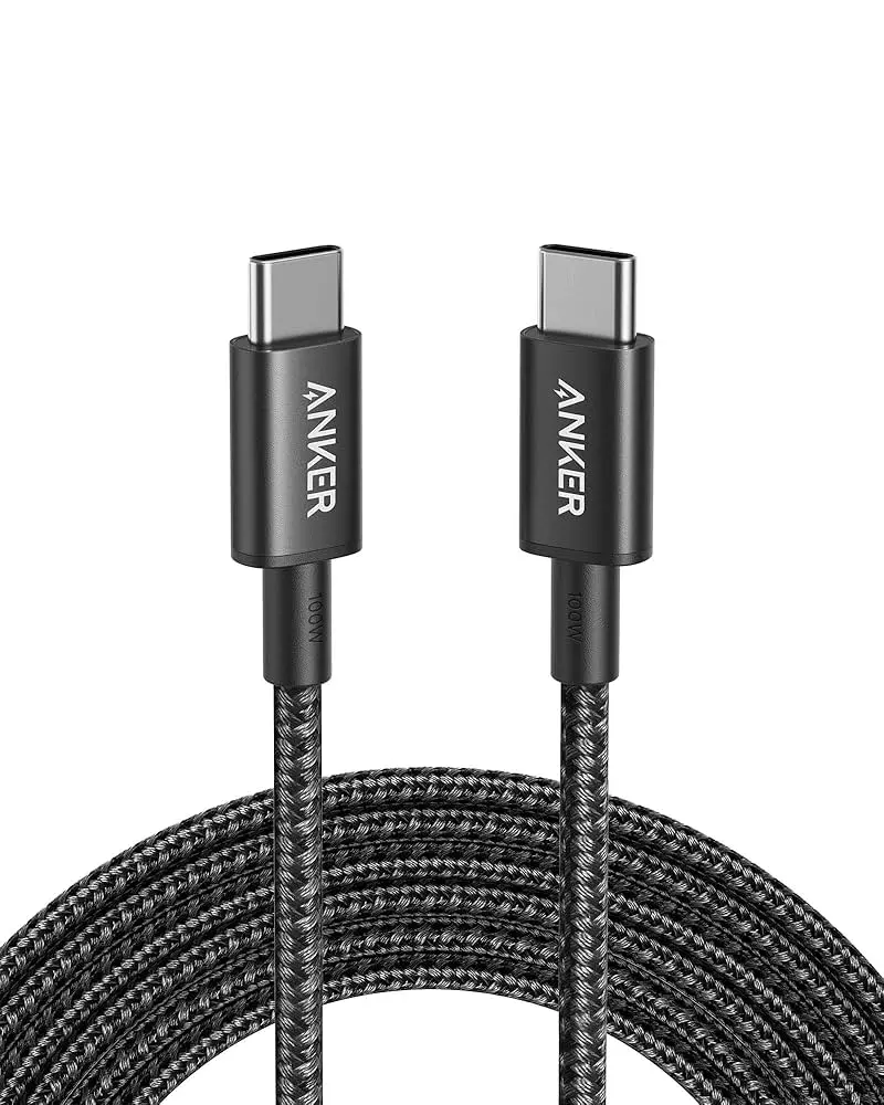 CABLE ANKER USB-C A USB-C 2.0 100W 3,04MT CARGA RÁPIDA MODELO A8758011