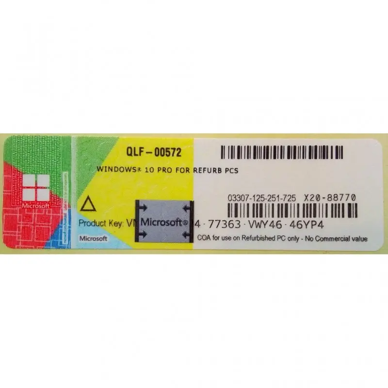 LICENCIA DE WINDOW 11 PRO OEM SIN CD COA/ LICENCIA FISICA 