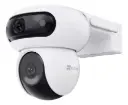 CAMARA DE SEGURIDAD EZVIZ H90 DUAL 2K+Y 2K+ COMUNICACION BIDIRECCIONAL DISEÑO RESISTENTE A LA INTERPERIE VISION NOCTURNA A COLOR H.265 COBERTURA 360º DETECCION DE PERSONAS Y VEHICULOS 