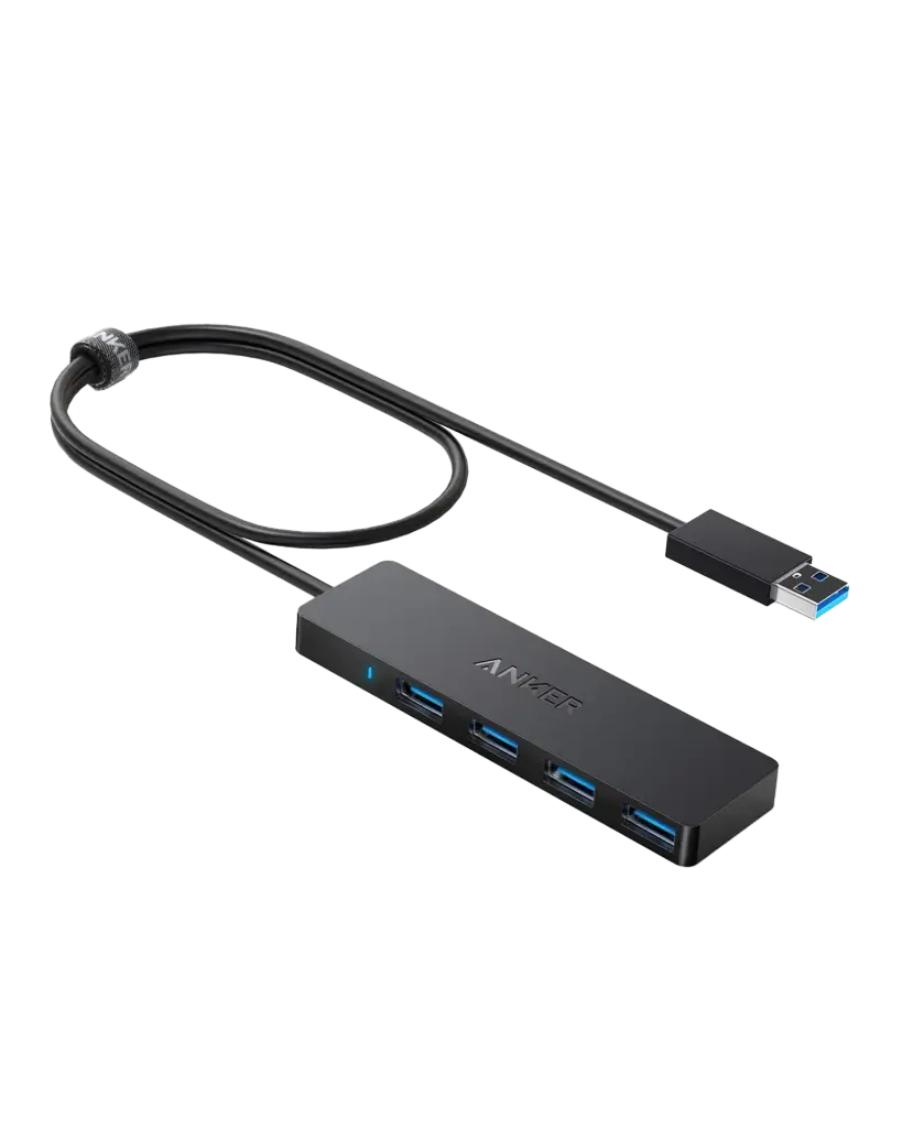 HUB ANKER A7516 4 PUERTOS USB 3.0 ULTRA SLIM 2FT