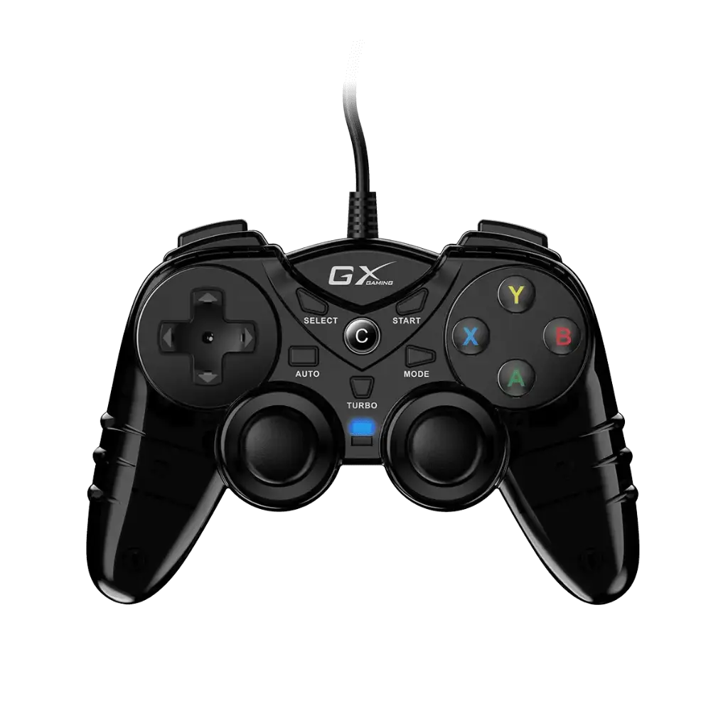 GAME PAD GENIUS MAXFIRE GX-17UV 2 MOTORES DE VIBRACION EN PUÑOS PARA PC Y PS3 