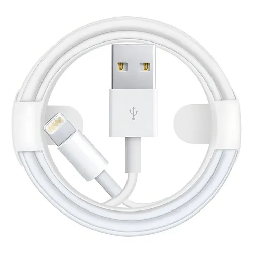 CABLE APPLE LIGHTNING A USB 1M ORIGINAL  SKU: X002L81D01