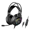 AUDÍFONO + MICRÓFONO GENIUS HS-GX580U GAMING USB NEGRO CON RGB LED