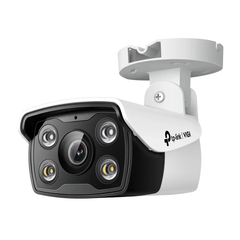 CAMARA DE SEGURIDAD IP TP-LINK VIGI C340(2.8MM)  4MP EXTERIOR IP67 TIPO BALA FULL-COLOR CLASIFICACION DE PERSONAS Y VEHICULOS DEFENSA ACTIVA AUDIO BIDIRECCIONAL  DETECCION INTELIGENTE PERSONAS POE 