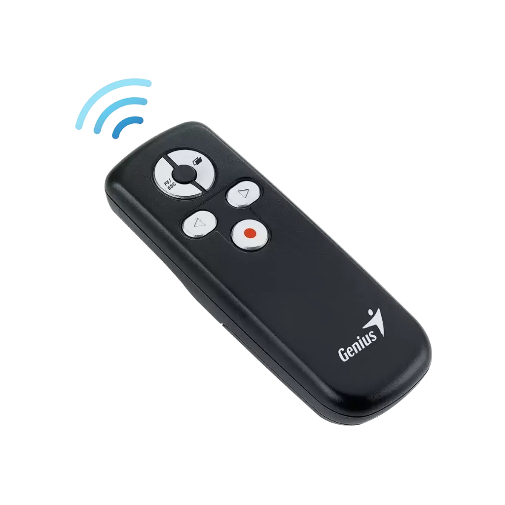 PRESENTADOR GENIUS MEDIA POINTER 100 INALAMBRICO HASTA 10M ALCANCE