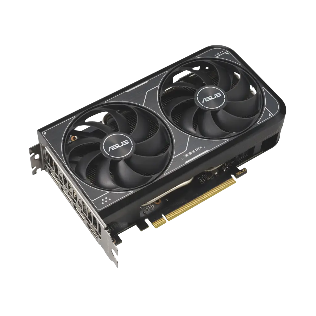 TARJETA DE VIDEO ASUS DUAL GEFORCE RTX™ 4060 V2 OC EDITION 8GB GDDR6 CON DOS VENTILADORES AXIAL-TEC0