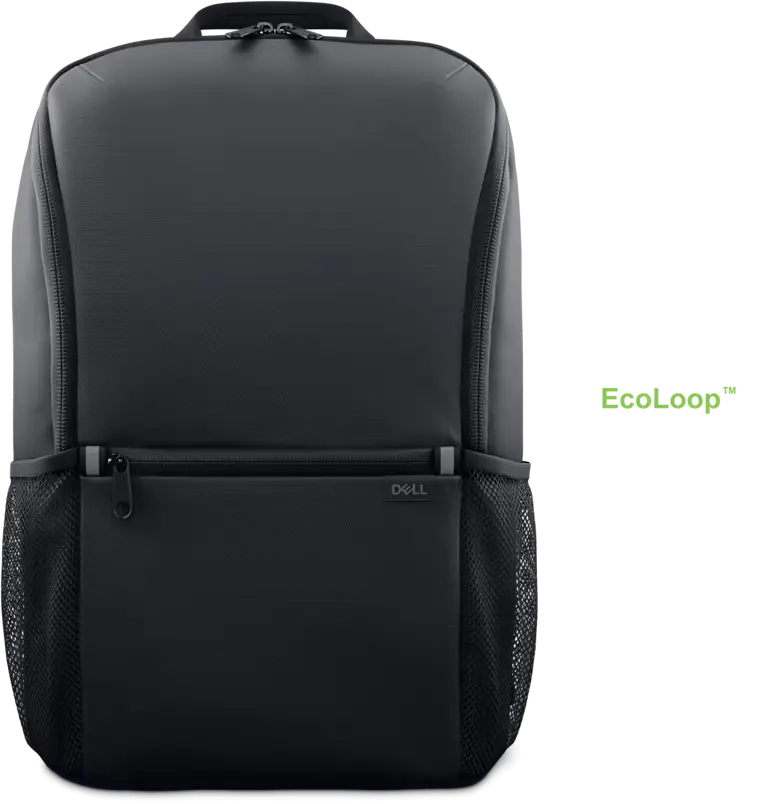 MOCHILA DELL ECOLOOP ESSENTIAL 14" HASTA 16"  Dell-CP3724 COLOR NEGRO