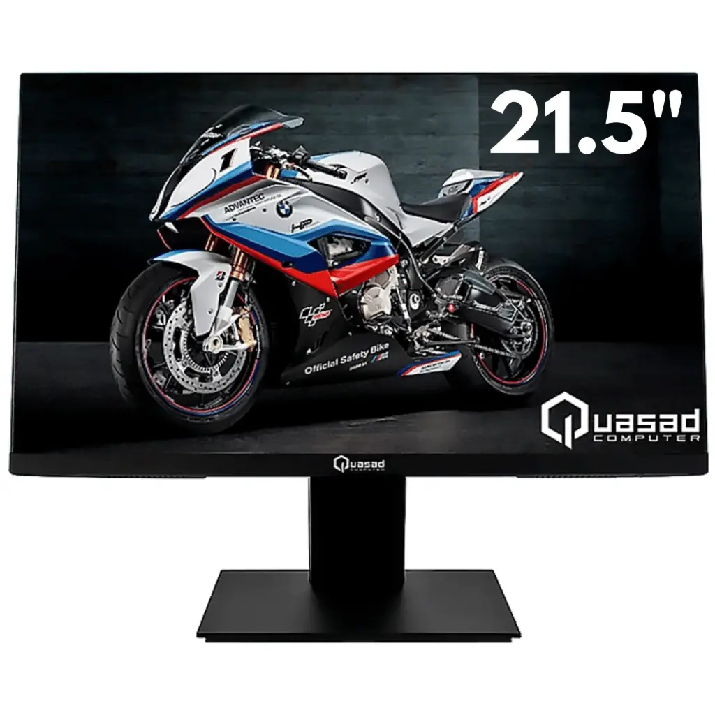 MONITOR QUASAD QM-F20 21.5" FHD 100HZ LED FHD VGA/ HDMICOLOR NEGRO