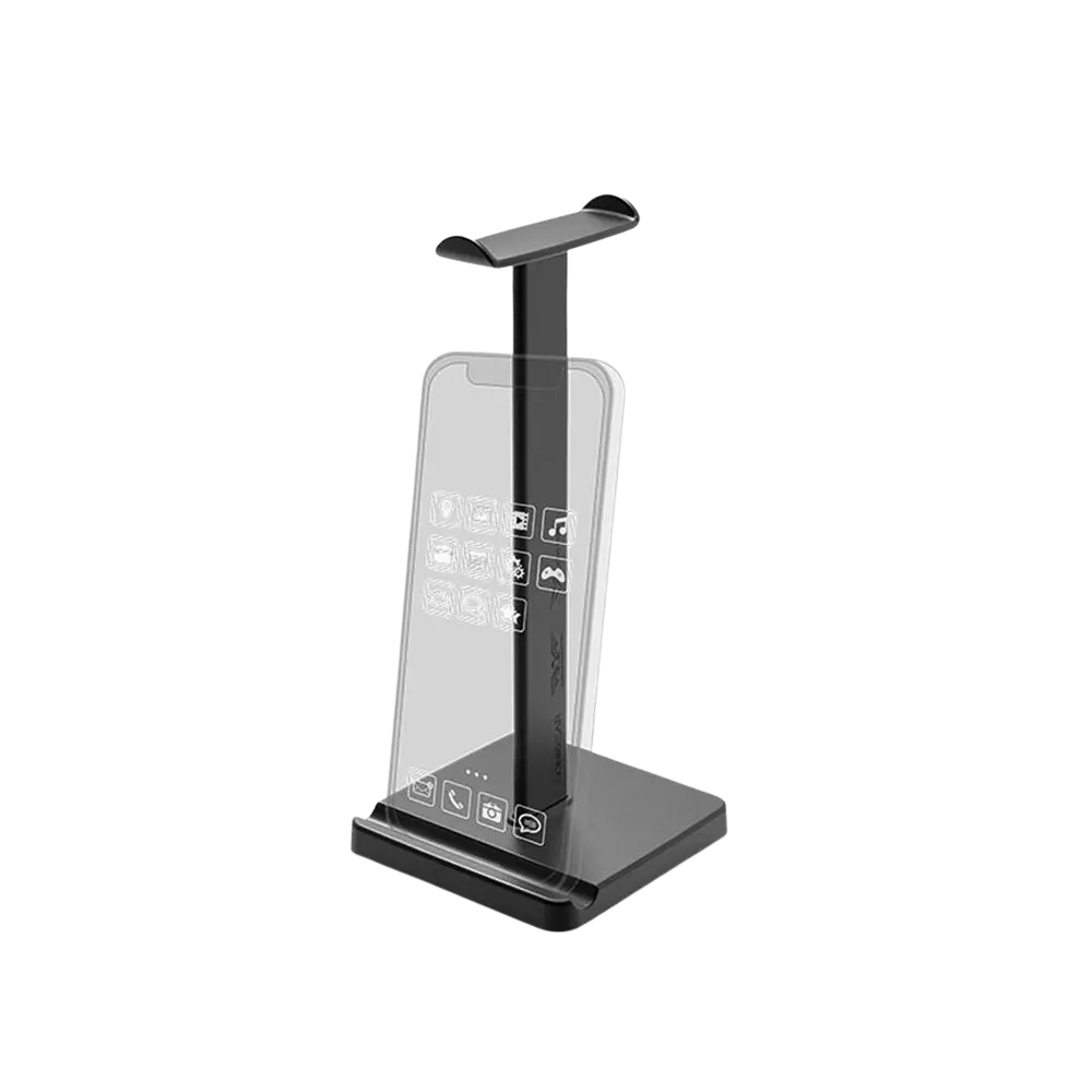 SOPORTE PARA AUDIFONOS SONICGEAR HPX-100 NEGRO