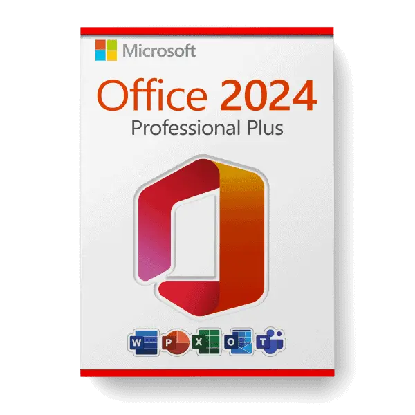 LICENCIA MICROSOFT OFFICE 2024 PROFESIONAL PLUS 1EQUIPO SERIAL PERMANENTE RETAIL/ CODIGO ELECTRONICO