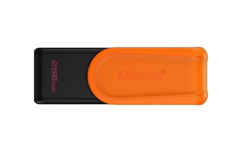 PENDRIVE KINGSTON 256GB DTXS/256GB EXODIA S USB 3.2 NEGRO CON NARANJA