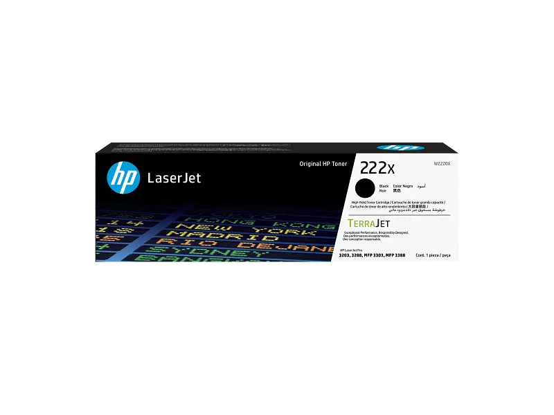 TONER 222X NEGRO LASERJET 3201/3202/3303 3200 PAG W2220X