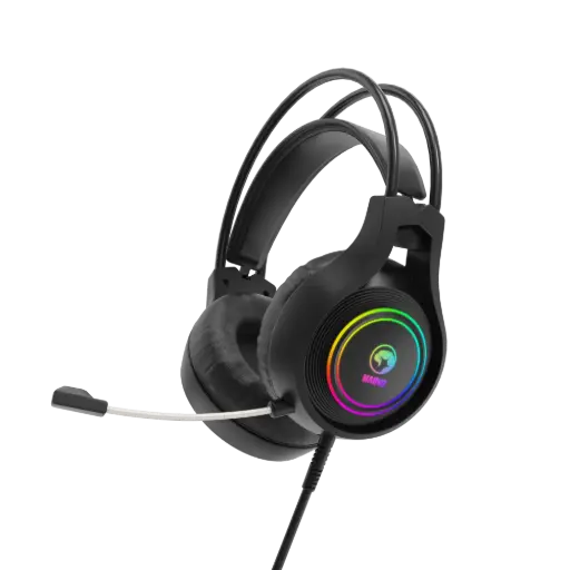 [HG8921] AUDIFONO + MICROFONO MARVO HG8921 TACTIC 30 GAMING USB 2.0 CON MICROFONO Y RETROILUMINACIÓN RGB ESTÁTICA