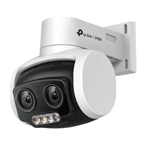 CAMARA DE SEGURIDAD IP TP-LINK PTZ VIGI C540V 4MP DOBLE LENTE FULL COLOR DETECCION IP66 DEFENSA ACTIVA AUDIO BIDIRECCIONAL 