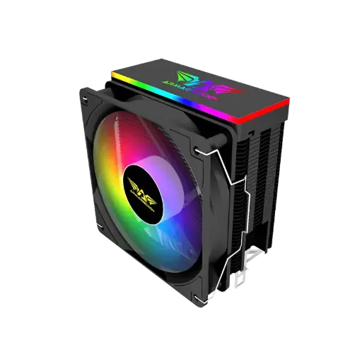 [BLIZZARD1RGB] COOLER ARMAGGEDDON BLIZZARD 1 RGB COMPATIBLE CON INTEL(LGA115X/1200/1700) Y AMD(AM4/AM5) 9CM NEGRO