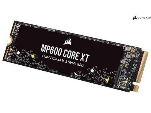 [MP600] DISCO DE ESTADO SOLIDO CORSAIR NVMe PCIe Gen 4.0 MP600 CORE XT NVME NEGRO 1TB M.2 LECTURA Y ESCRITURA 7.100 MB/s y 6.800 MB/s