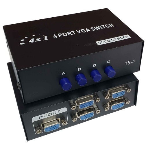 ADAPTADOR SPLITER VGA 4 PUERTOS VGA-1504