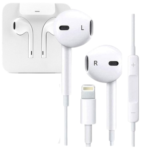 AUDIFONOS + MICRONO APPLE PARA IPHONE LIGHTNING ORIGINALES