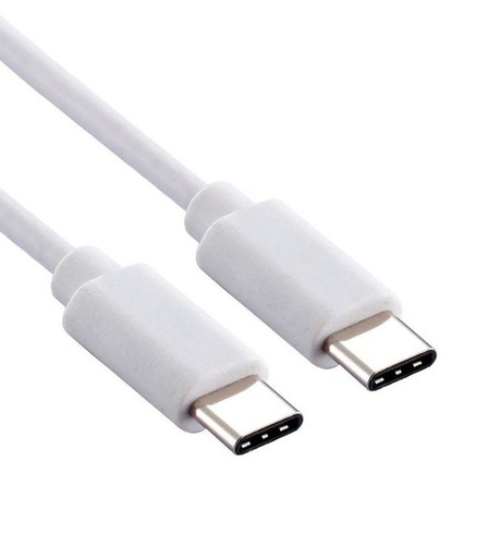 CABLE TIPO C A TIPO C SAMSUNG
TRIPLE A 1M BLANCO