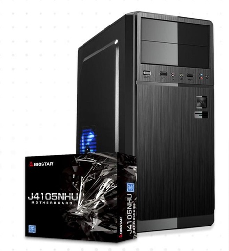 [LP-22COMBO] CASE COMBO VANTEC LP-22 850W NEGRO TECLADO+MOUSE