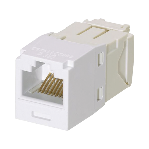 [CJ688TGIW] JACK PANDUIT CJ688TGIW CAT 6 MINI-COM BLANCO