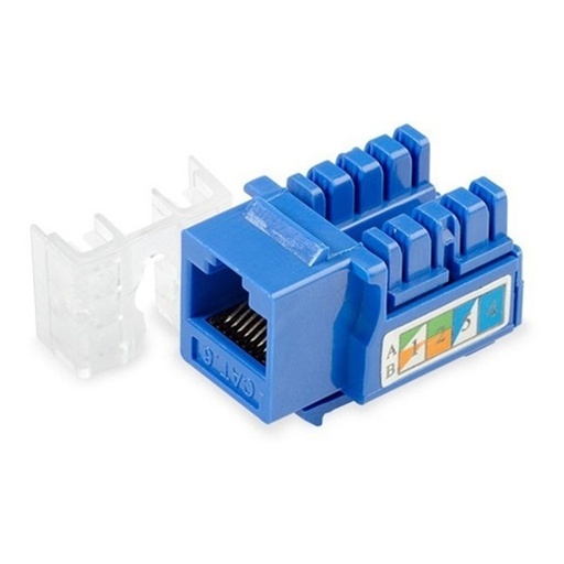 [NL-JACKCAT6A] JACK CAT6 AZUL NEWLINK KEYSTONE
