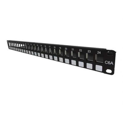 MODULAR PACH PANEL NEXXT CAT6E 24 PUERTOS PARA SFTP KEYS JACK SKU: AW192NXT01