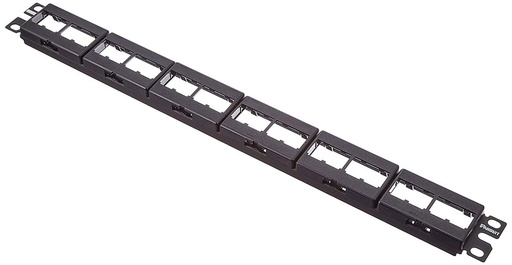 [CPPL24WBLY] PATCH PANEL MODULAR 24 PUERTOS CON ETIQUETA