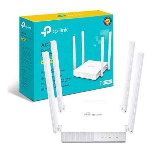 [ARCHER C24(ES)] ROUTER TP-LINK 4 ANTENAS ARCHER C24 INALAMBRICO AC750 DUAL BAND 300+433MBPS MULTIMODO