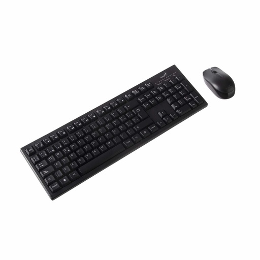 [KM-8101] TECLADO + MOUSE GENIUS INALAMBRICO KM-8101 BLACK