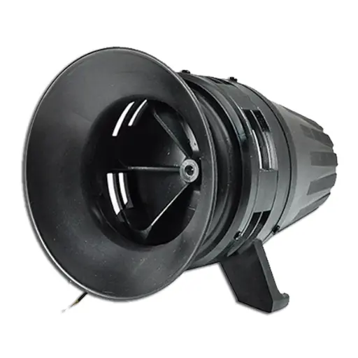[HC-1] SIRENA DE ALARMA COMUNITARIA LINSENG HC-1 110V  90VATIOS COLOR NEGRO