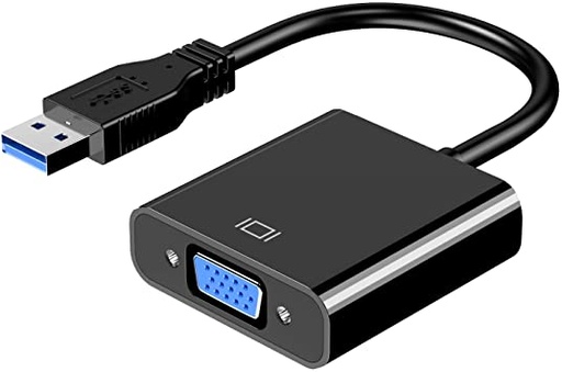 [CA-U3VGA] CONVERTIDOR USB A VGA 