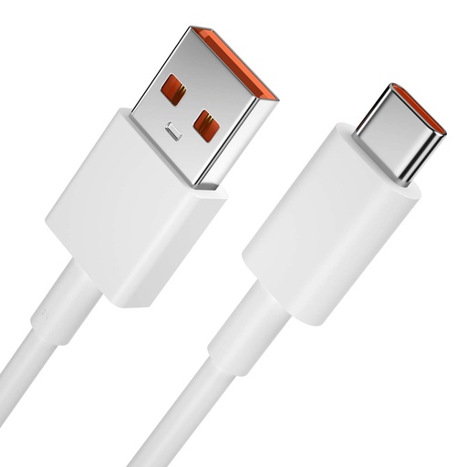 CABLE TIPO C A USB XIAOMI ORIGINAL 1M BLANCO