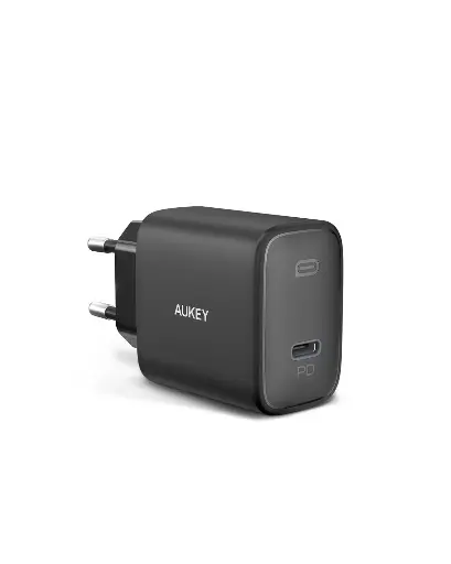 [PA-F1S] ADAPTADOR DE CORRIENTE AUKEY 20W TIPO C ORIGINAL