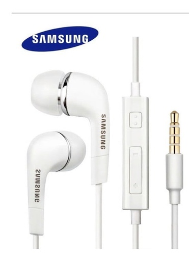 AUDIFONOS + MICROFONO SAMSUNG PLUG 3.5 ORIGINAL