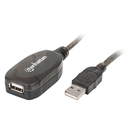 CABLE EXTENSION MANHATTAN USB 2.0 MACHO A USB HEMBRA 10M BLINDADO