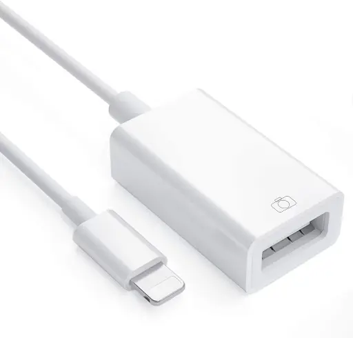 [GL-118] OTG IPHONE LIGHTNING A USB-A HEMBRA