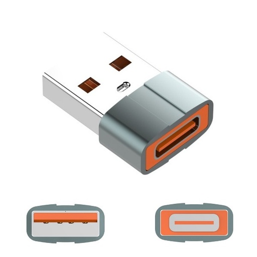 [LC150] OTG LDNIO LC150 USB -A MACHO A USB-C HEMBRA