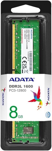 [ADDU1600W8G11-S] MEMORIA PARA PC ADATA 8GB DDR3L 1600 PC3-12800 1.35V