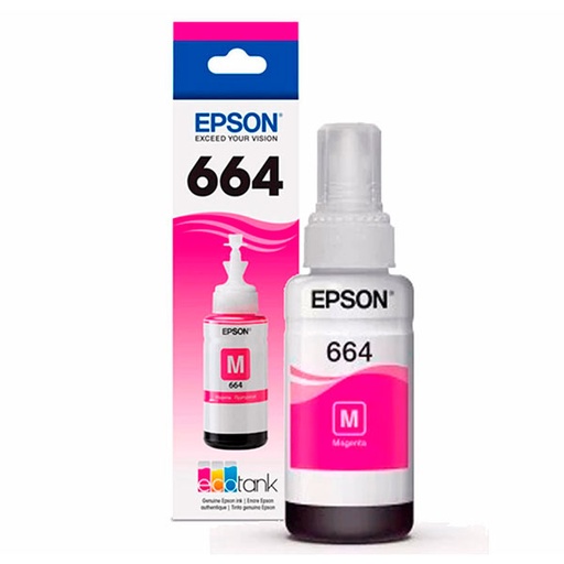 [T664320-AL] TINTA EPSON 664 T664320-AL MAGENTA ORGINAL 