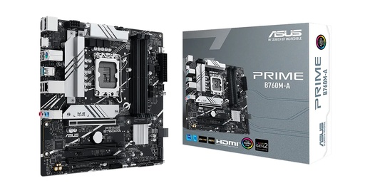 MAINBOARD ASUS PRIME B760M-A DDR5 MATX LGA1700 12AVA 13AVA GEN
