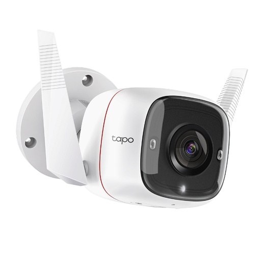 [C310] CAMARA IP TP-LINK TAPO C310 EXTERIOR 3 MP/ VISION NOCTURNA, DETECCION DE MOV, AUDIO 
DOBLE VIA, SOPORTA 128GB