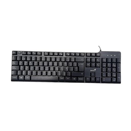 [KB-100X] TECLADO GENIUS KB-100X CON CABLE USB 