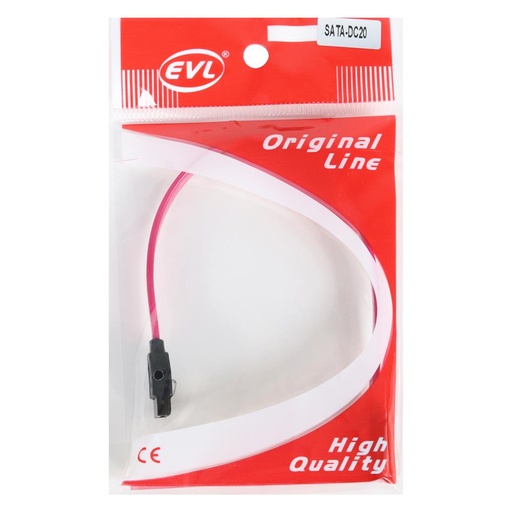 CABLE DE DATOS EVL SATA A SATA 